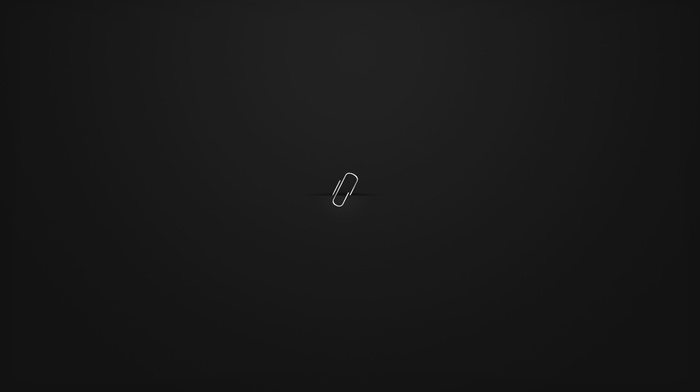 paperclip, minimalism