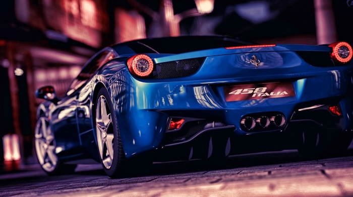 video games, car, ferrari 458, Gran Turismo 5