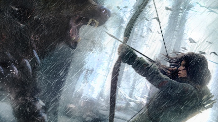 video games, Rise of the Tomb Raider, artwork