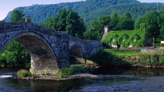 nature, building, landscape, old building