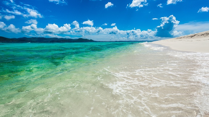 Virgin Islands, landscape, beach, nature