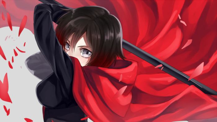 Ruby Rose, anime, RWBY