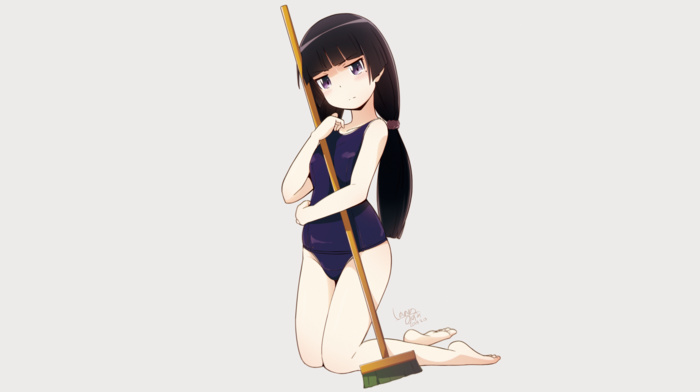 anime, swimwear, anime girls, Ore no Imouto ga Konnani Kawaii Wake ga , Gokou Ruri