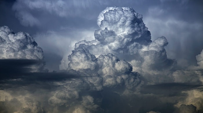 clouds, sky