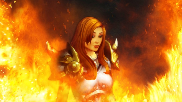 photoshopped, fire, world of warcraft warlords of draenor, Cinema 4D