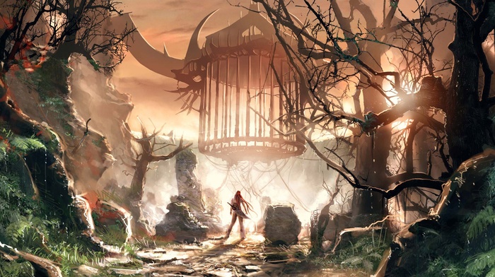 video games, digital art