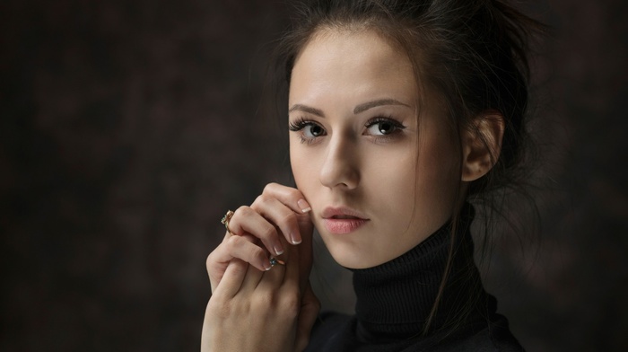 girl, portrait, model, Catherine Timokhina, face