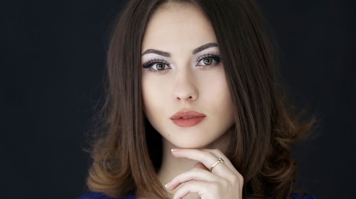 girl, face, Catherine Timokhina, model, portrait