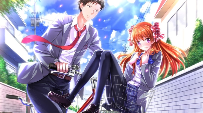 Gekkan Shoujo Nozaki, kun, artwork, anime, anime girls