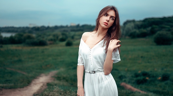 girl, model, nature, Vika Viktoriya