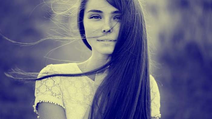 girl, face, portrait, model