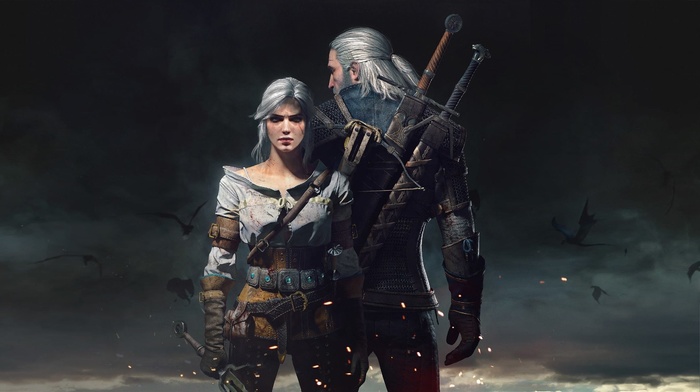 Cirilla Fiona Elen Riannon, video games, Geralt of Rivia, The Witcher 3 Wild Hunt, artwork