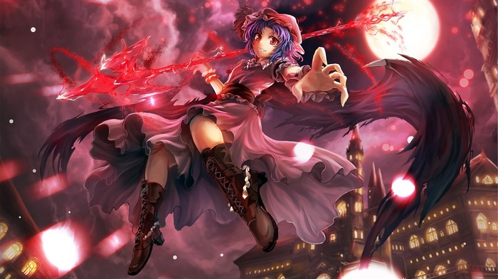 anime, anime girls, touhou, Remilia Scarlet