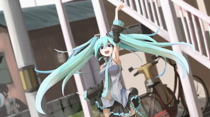 Vocaloid, anime, anime girls, Hatsune Miku