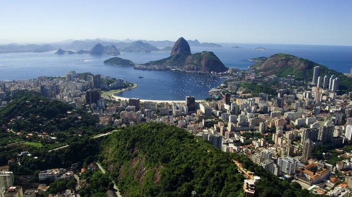building, city, Rio de Janeiro, Brazil