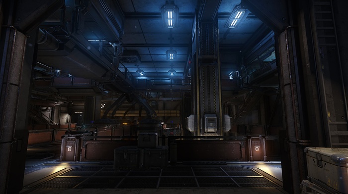 first, person shooter, video games, futuristic, screenshots, science fiction, CryEngine, Star Citizen