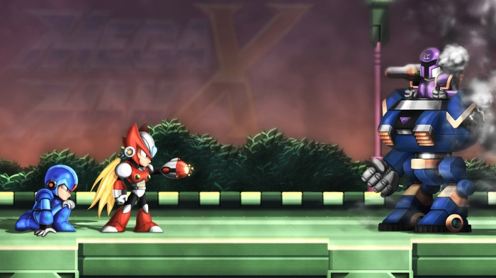 retro games, Mega Man, Mega Man X