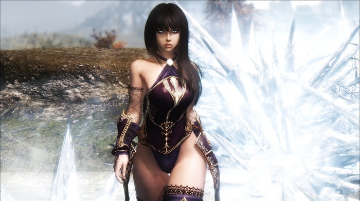 brunette, fantasy art