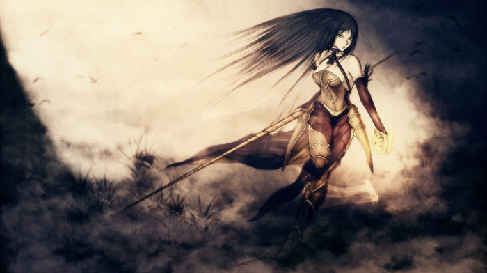 Castlevania Order Of Ecclesia, Castlevania, video games, Shanoa Castlevania, video game girls, fantasy art