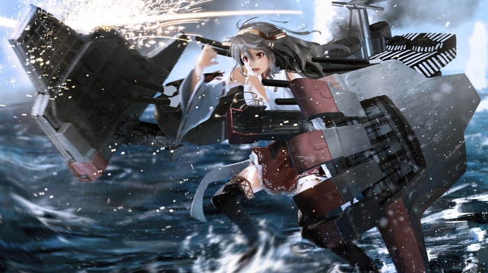 Kantai Collection, Haruna KanColle, anime