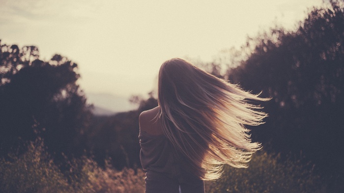 long hair, model, blonde, girl