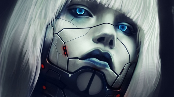 cyberpunk, cyborg, robot