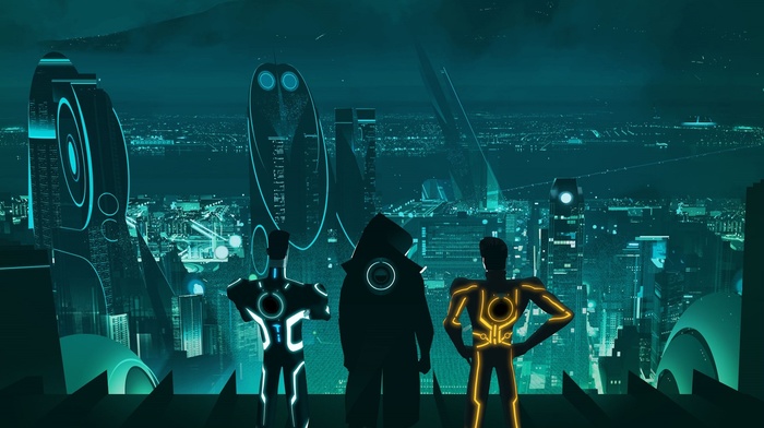 Escape from Argon City, Tron Uprising, Tron, video games, futuristic