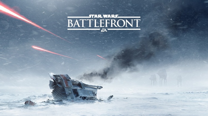 Battle of Hoth, Star Wars, Hoth, snow, Star Wars Battlefront, video games, EA DICE, LucasArts