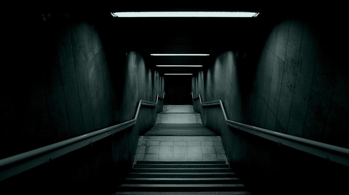 stairs, dark