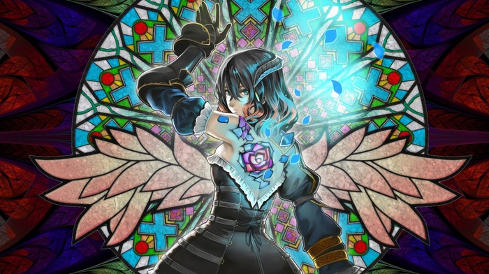 Miriam Bloodstained, video games, stained glass, Bloodstained Ritual of the Night, video game girls