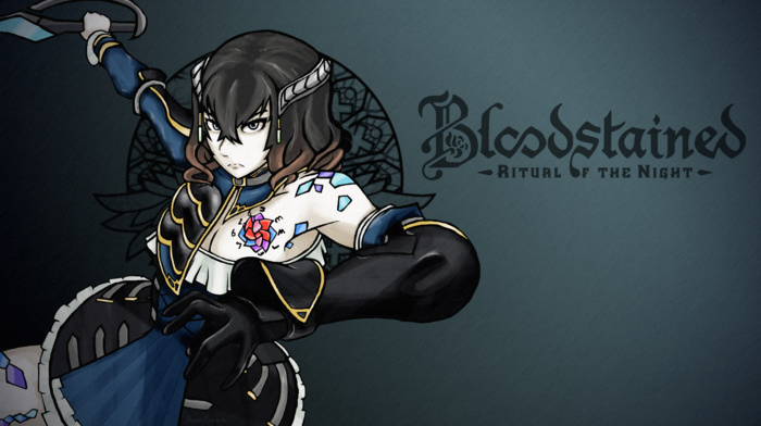 stained glass, Miriam Bloodstained, video game girls, video games, Bloodstained Ritual of the Night