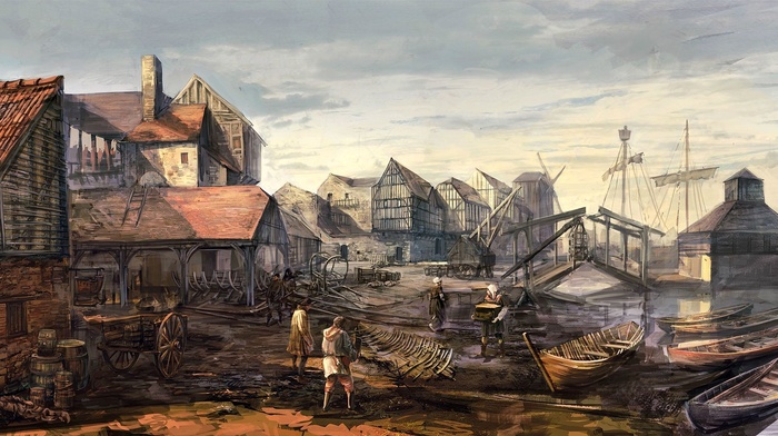 The Witcher 3 Wild Hunt, The Witcher, concept art, video games