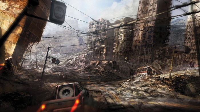 concept art, apocalyptic