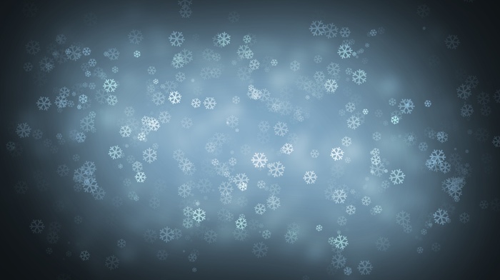 abstract, snow, snowflakes