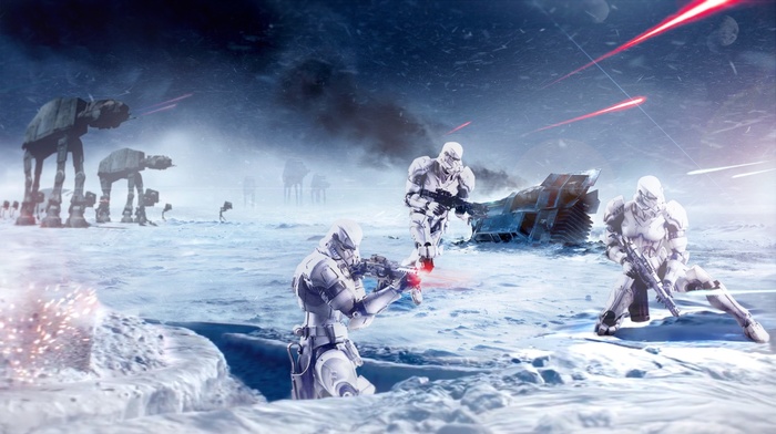 snow, Star Wars, Galactic Empire, Hoth