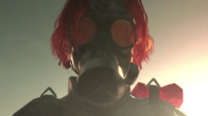 redhead, Psycho Mantis, gas masks