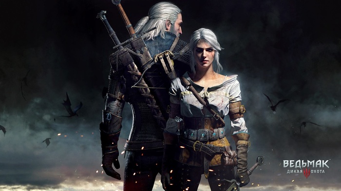 Ciri, Geralt of Rivia, video games, Cirilla Fiona Elen Riannon, The Witcher 3 Wild Hunt