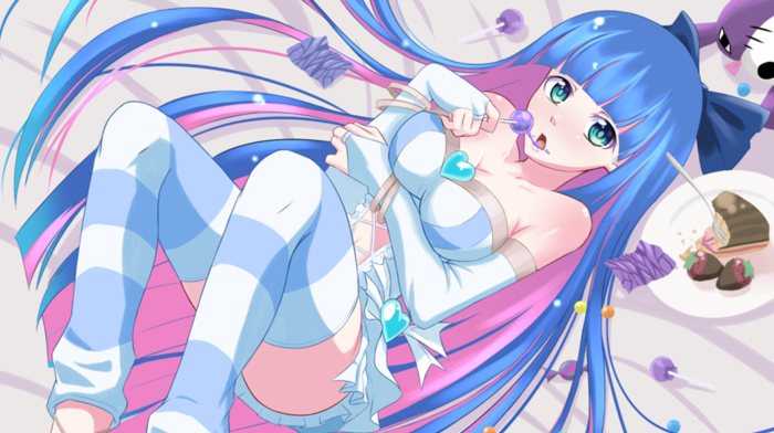 Anarchy Stocking, stockings, lollipop, Panty and Stocking with Garterbelt