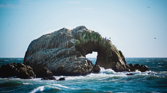 landscape, sea