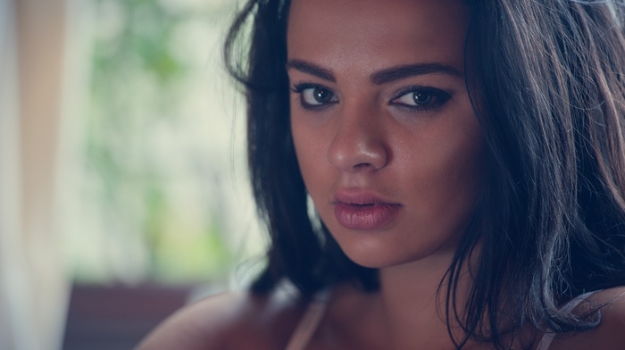 face, portrait, girl