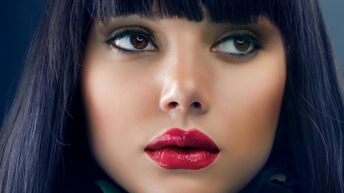 girl, face, portrait