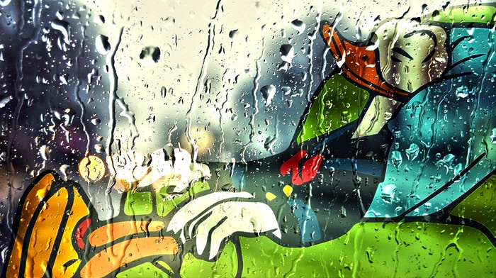 rain, Donald Duck, rest