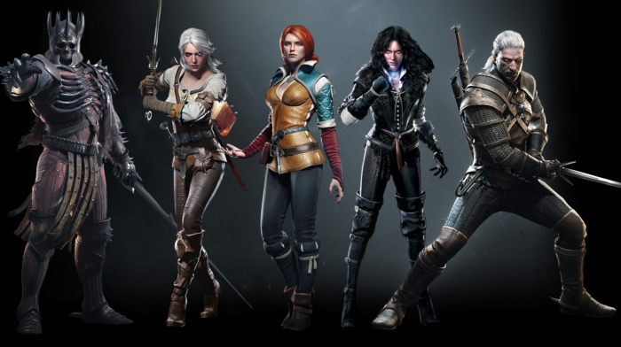 Geralt of Rivia, Triss Merigold, Eredin, The Witcher 3 Wild Hunt, Yennefer of Vengerberg, Ciri