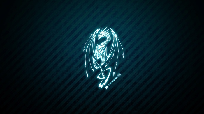 dragon, blue