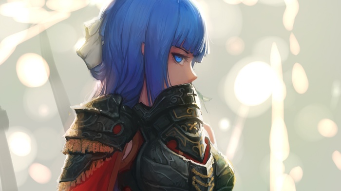 artwork, anime girls