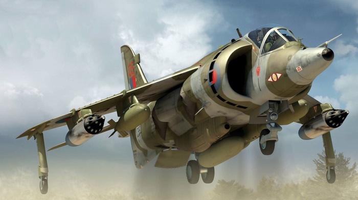 Harrier Jump Jet, aircraft