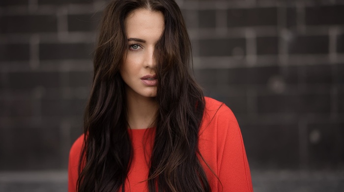 girl, face, portrait