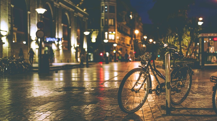 bicycle, street