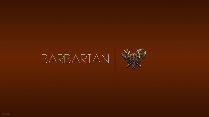 Barbarian, video game characters, crest, Diablo III, classes