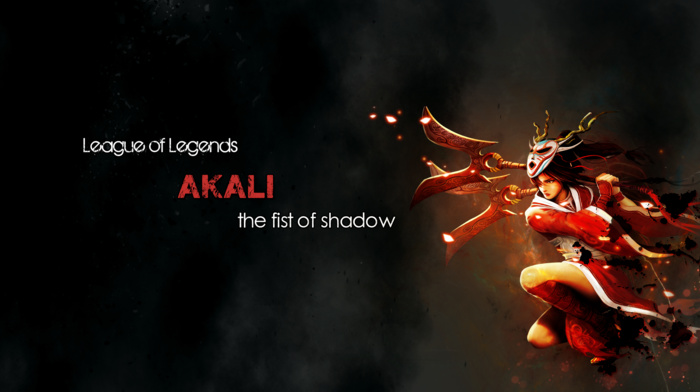 video games, League of Legends, Akali